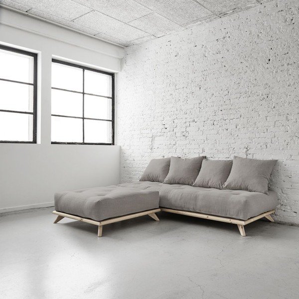 Sofa Senza Natural/Granite Grey-image-3