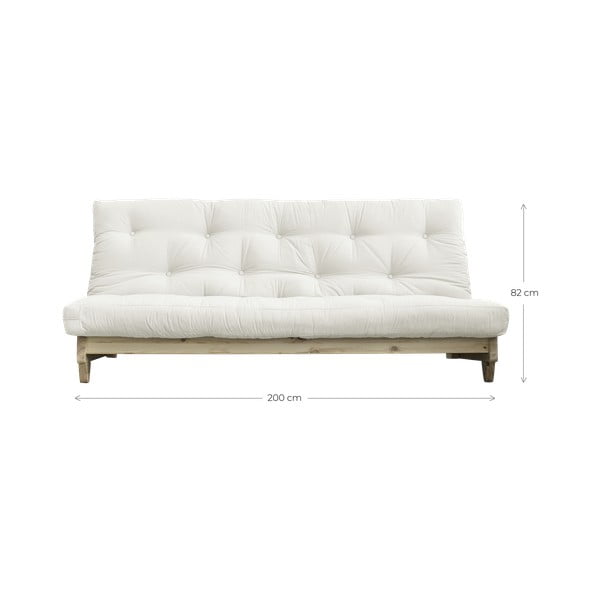 Sofa rozkładana Karup Design Fresh White/Grey-image-4