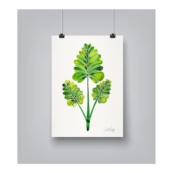 Plakat Americanflat Leaf Trifecta by Cat Coquillette, 30x42 cm