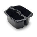 Czarne podwójne wiaderko Addis Caddy