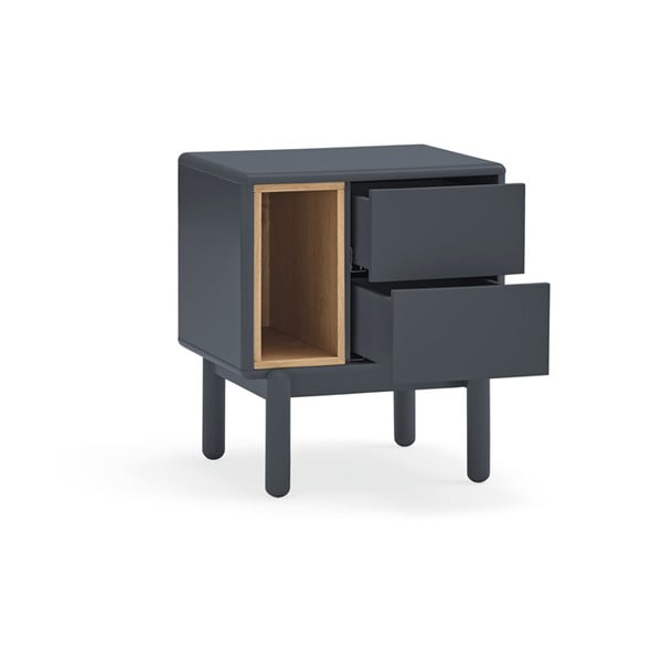 Ciemnoszara szafka nocna Corvo – Teulat-image-3