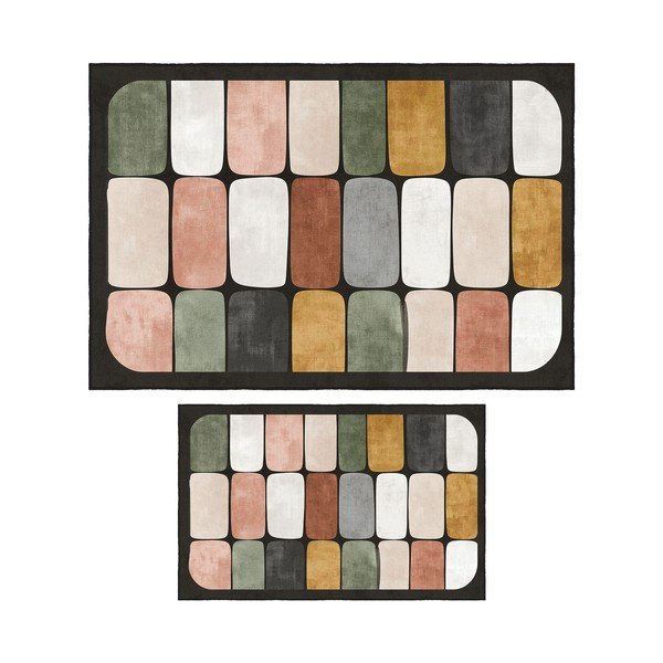 Dywaniki łazienkowe zestaw 2 szt. 60x100 cm – Foutastic