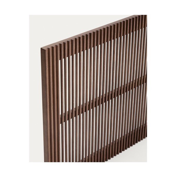 Zagłówek z litego drewna jesionowego w ciemnym naturalnym kolorze 195x70 cm Beyla – Kave Home-image-2
