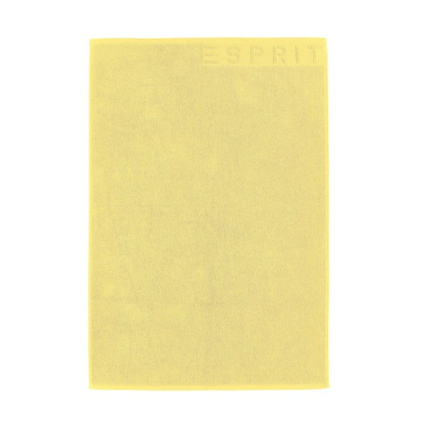 Dywanik łazienkowy Esprit Solid 60x90 cm, żółty