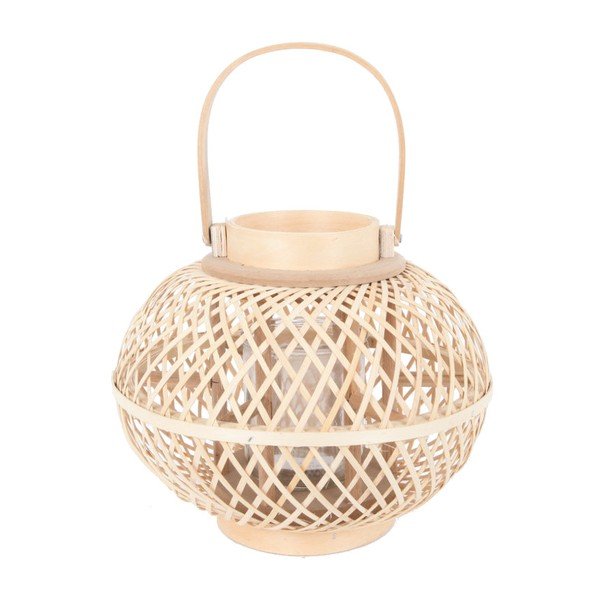 Bambusowy lampion (wysokość 24 cm) – Ego Dekor