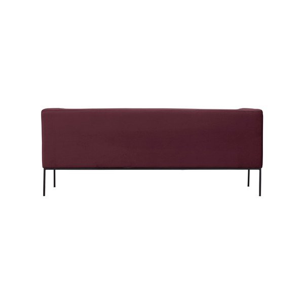 Burgundowa sofa 3-osobowa Windsor & Co Sofas Neptune-image-3