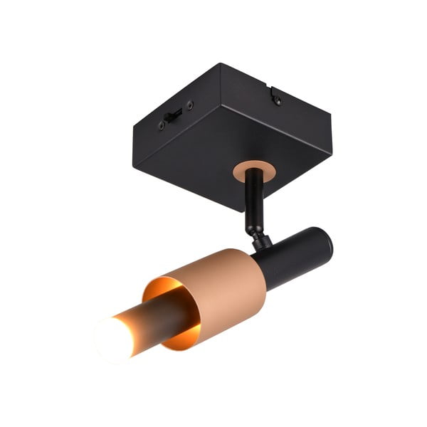 Lampa punktowa LED w czarno-brązowym kolorze 20,5 x 10 cm Ikaris – Trio Select-image-4