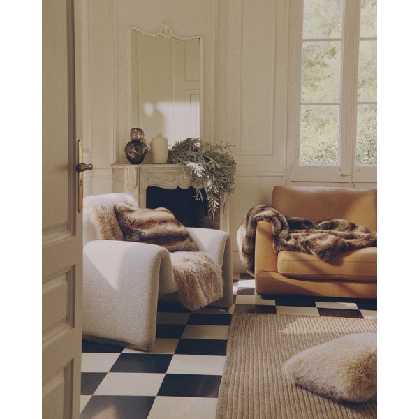 Beżowy dywan tkany ręcznie 164,5x235 cm Ardelia – Kave Home-image-1