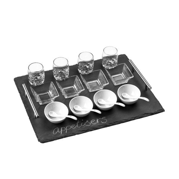 Komplet do serwowania 16-częściowy Premier Housewares Appetiser, 40x30 cm