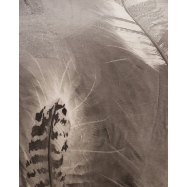 Szara pościel jednoosobowa z mikropluszu 140x200 cm – My House-image-1