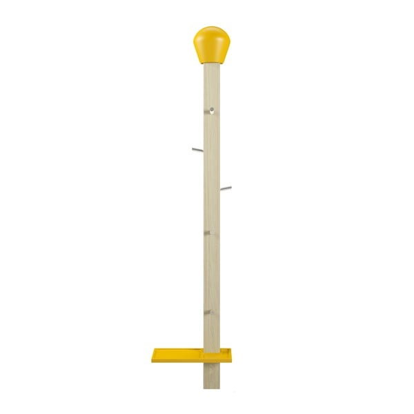 Żółty wieszak Terraneo Matchstick, 112 cm