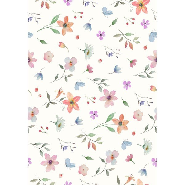 Dywan odpowiedni do prania 80x150 cm Floral – Vitaus