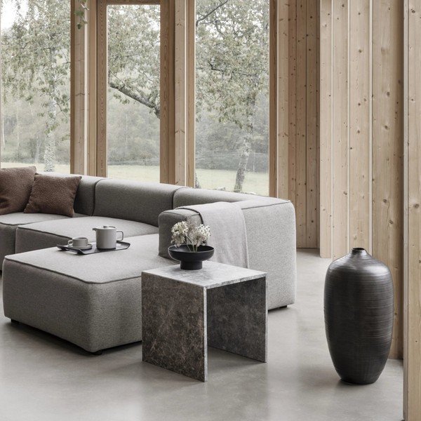 Marmurowe stoliki zestaw 2 szt. 45x45 cm VARU – Blomus-image-1