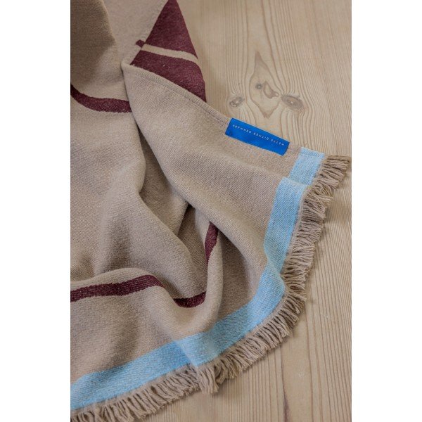 Beżowy koc 130x175 cm Studio – Mette Ditmer Denmark-image-1