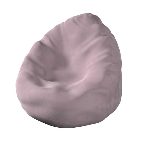 Różowy worek do siedzenia Posh Velvet – Yellow Tipi