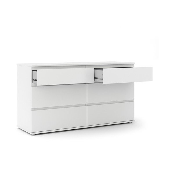 Biała niska komoda 153x84 cm Nova – Tvilum-image-2