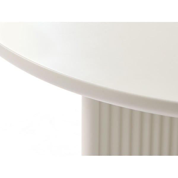 Jasnoszary okrągły stolik ø 80 cm Palma – Unique Furniture-image-3