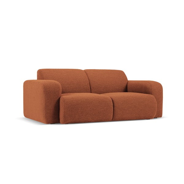 Brązowa sofa z materiału bouclé 170 cm Molino – Micadoni Home-image-2