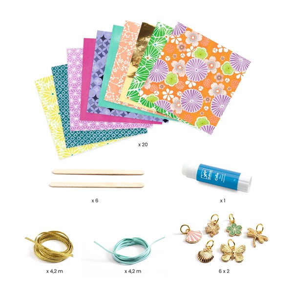 Zestaw do robienia papierowych bransoletek Djeco-image-1