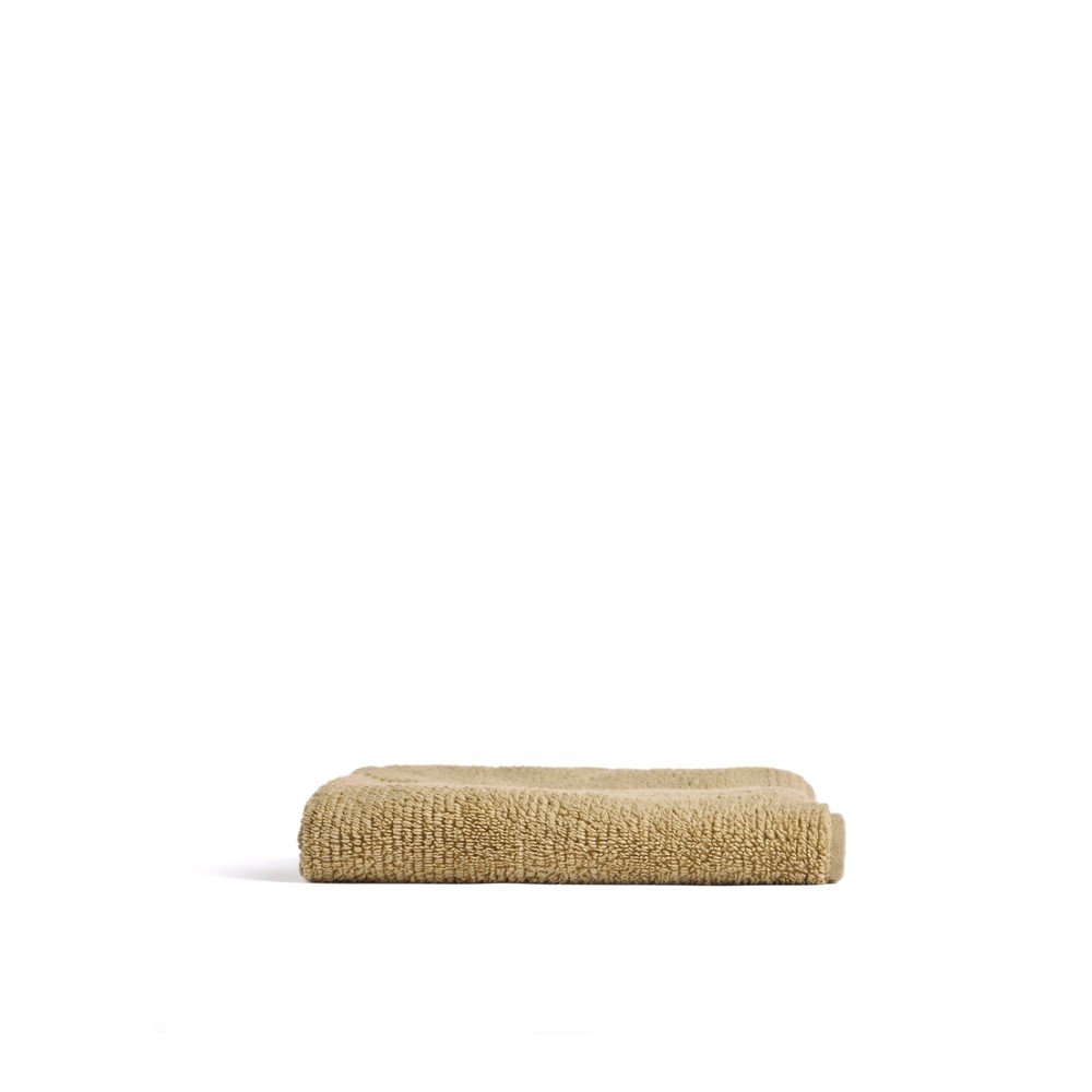 Zielony bawełniany ręcznik frotte 50x90 cm Olvira – Kave Home