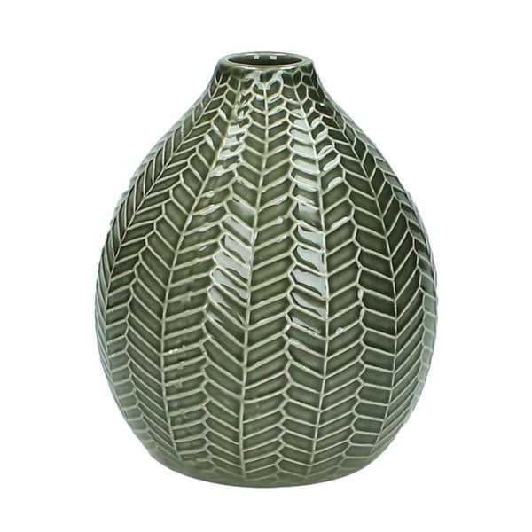 Szary wazon ceramiczny HF Living, 15 cm