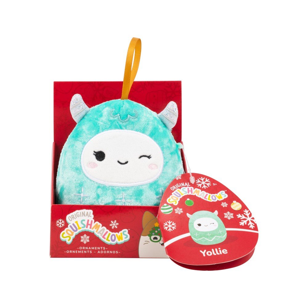Tekstylna ozdoba świąteczna 10 cm Yollie – SQUISHMALLOWS (zdjęcie 6)