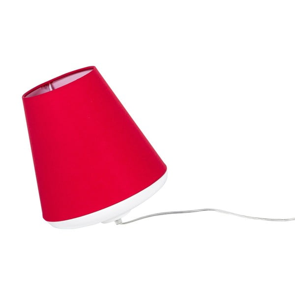 Czerwono-biała lampa stołowa Creative Lightings Equlibrista