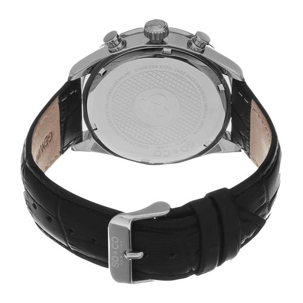 Zegarek męski Monticello Style Silver/Black-image-1