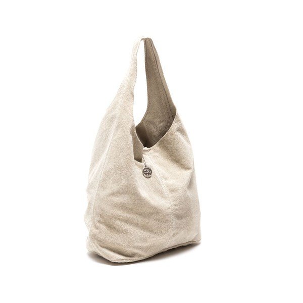 Torebka skórzana Roberta M 885 Beige-image-2