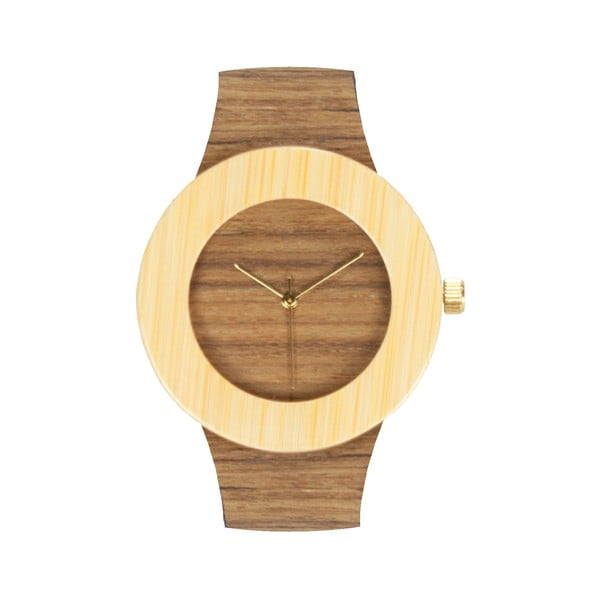 Drewniany zegarek Analog Watch Co. Teak & Bamboo