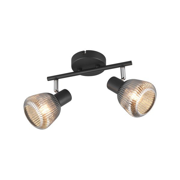 Czarna lampa punktowa ø 10 cm Tarifa – Trio-image-1