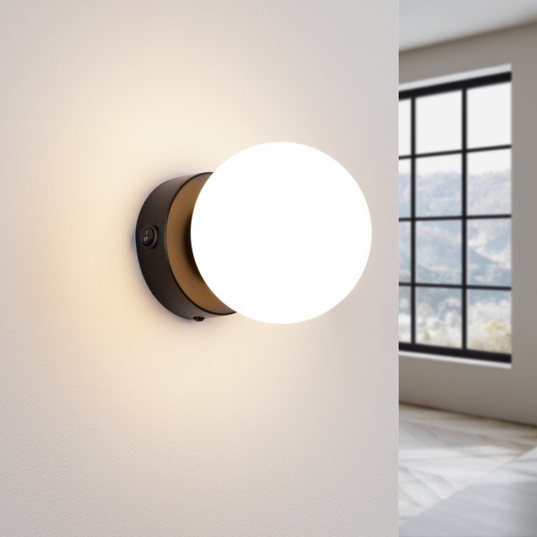 Czarno-biały kinkiet Blaze – Sollux-image-2