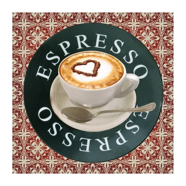 Obraz Espresso, 28x28 cm