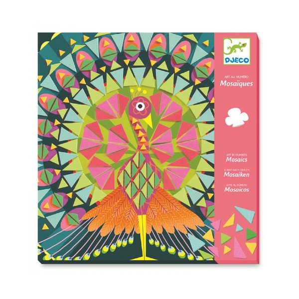 Zestaw do stworzenia 2 mozaik Djeco Feathers-image-2