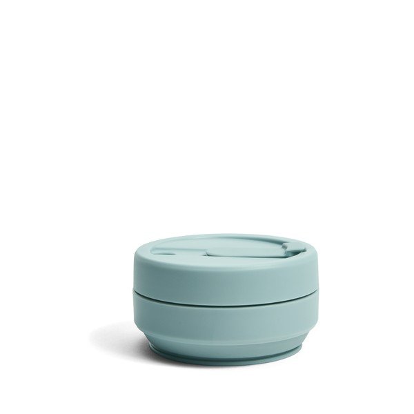 Jasnoniebieski składany kubek podróżny Stojo Pocket, 355 ml-image-1