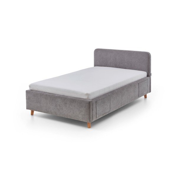 Szare łóżko dziecięce bez stelaża 140x200 cm Cosy – Meise Möbel-image-4