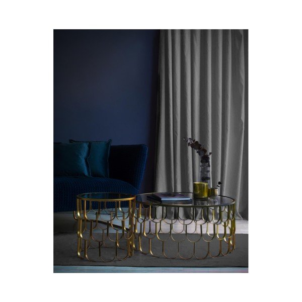 Szara aksamitna zasłona Velvet Atelier, 140x260 cm-image-2