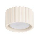 Beżowa metalowa lampa punktowa ø 10 cm Zora – Sollux