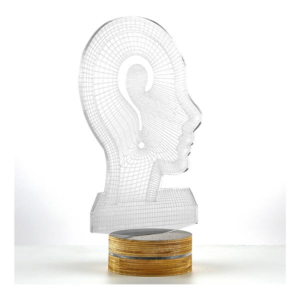 Lampa 3D stołowa Head-image-1