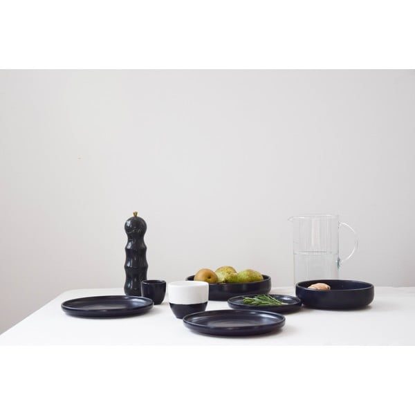 Czarna kamionkowa misa ÅOOMI Luna, ø 23,5 cm-image-2