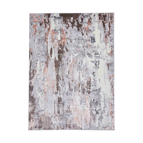 Szaro-różowy dywan Think Rugs Apollo, 160x220 cm