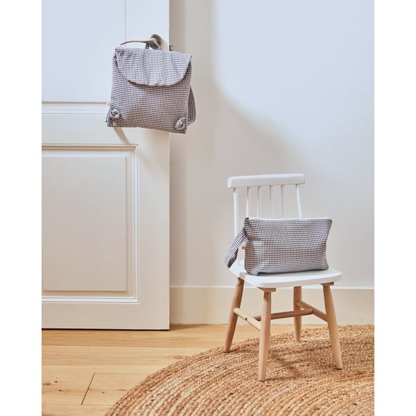 Biała krzesło dziecięce z drewna kauczukowego Kave Home Kristie-image-1