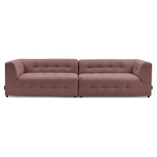 Ciemnoróżowa sofa 324 cm Kleber – Bobochic Paris