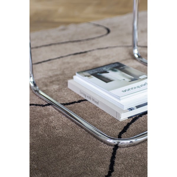 Brązowy bawełniany dywan odpowiedni do prania 140x200 cm Shadow – Mette Ditmer Denmark-image-3