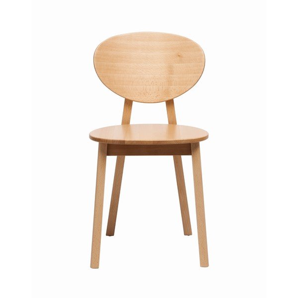 Zestaw 2 bukowych krzeseł Bonami Selection Milo-image-2