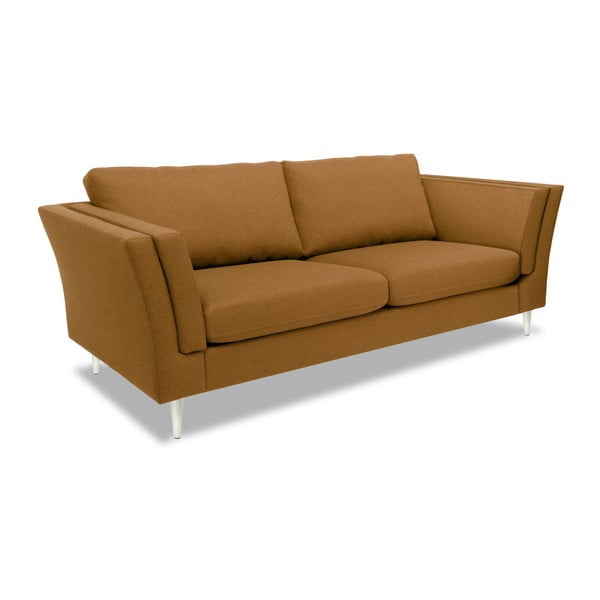 Brązowa sofa 2-osobowa Vivonita Connor