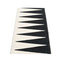 Czarno-biały chodnik odpowiedni na zewnątrz 70x150 cm Vivi Black – Pappelina