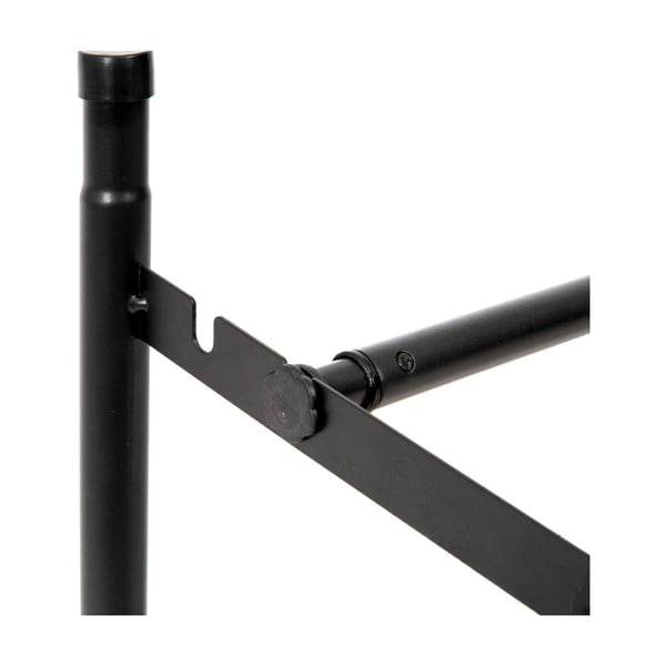 Czarny metalowy teleskopowy regał na buty – Compactor-image-4