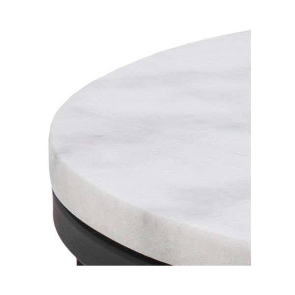 Stolik z marmurowym blatem Actona Cross-image-2