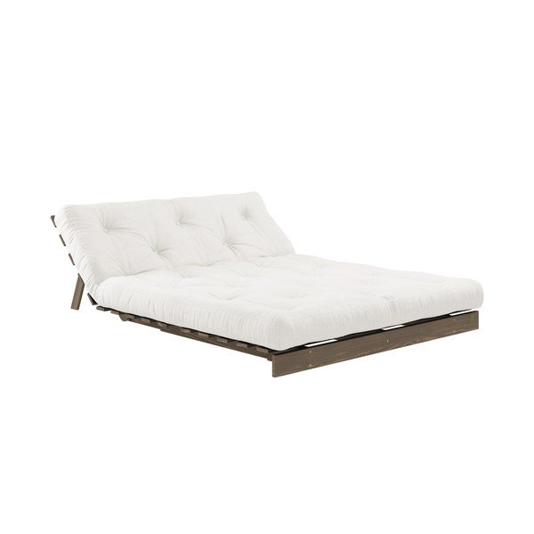 Biała rozkładana sofa 140 cm Roots – Karup Design-image-4